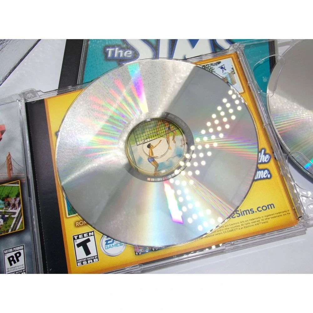 The Sims: Deluxe Edition + The Sims Unleashed Expansion (PC, 2002) EA, Maxis